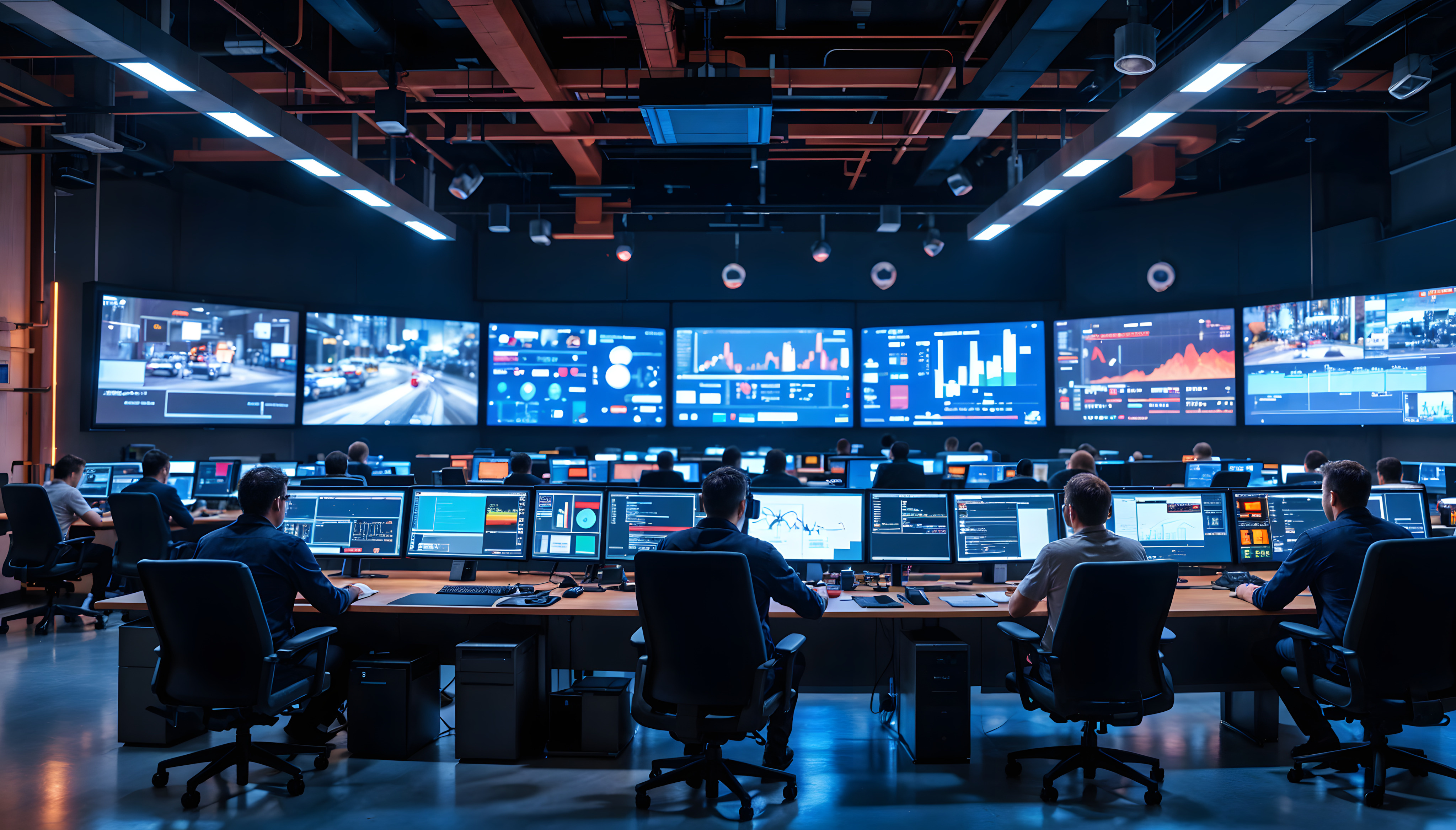 TruConnect Industrial Command and Control Room